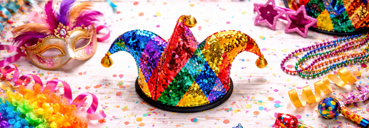 Transformeer je look met kleurrijke carnavalsaccessoires - Partywinkel