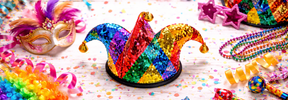 Transformeer je look met kleurrijke carnavalsaccessoires - Partywinkel