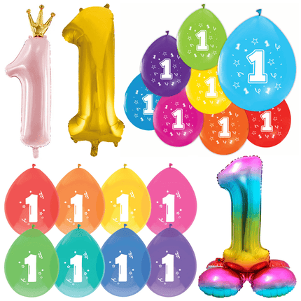 1 Jaar Ballonnen - Partywinkel