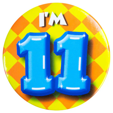 11 Jaar Buttons