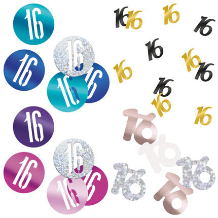 16 Jaar Confetti - Partywinkel