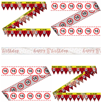 16 Jaar Afzetlinten