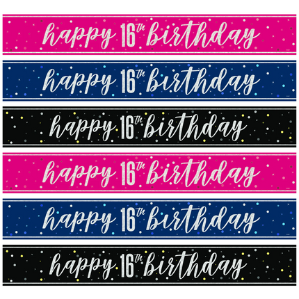 16 Jaar Banners