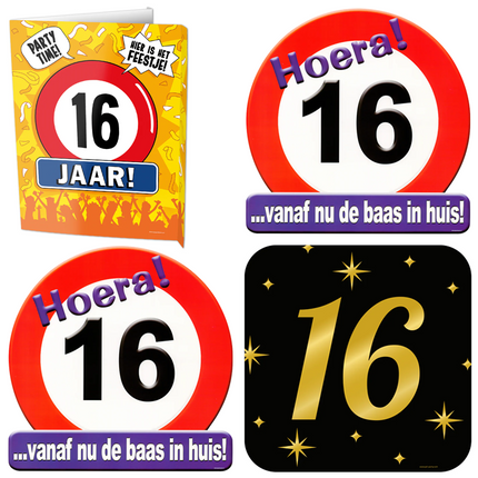 16 Jaar Deurborden