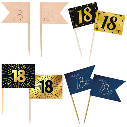 18 Jaar Cocktailprikkers
