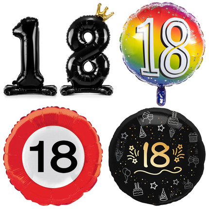 18 Jaar Folie Ballonnen