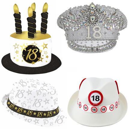 18 Jaar Hoeden