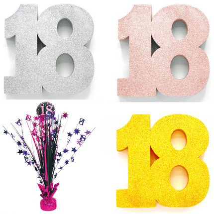 18 Jaar Staande Decoratie