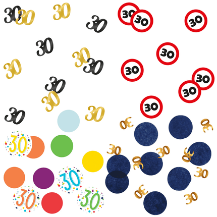 30 Jaar Confetti - Partywinkel