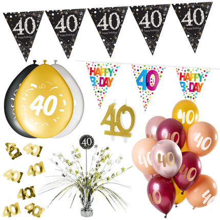 Algemene 40 Jaar Versiering - Partywinkel
