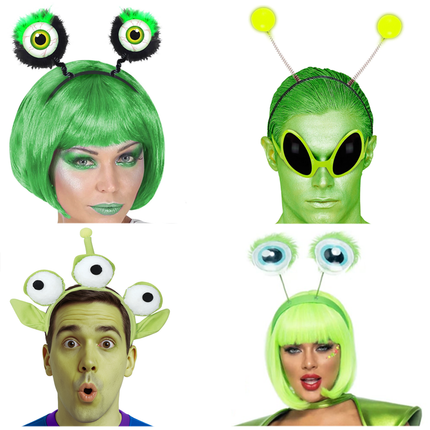 Alien Haarbanden - Partywinkel