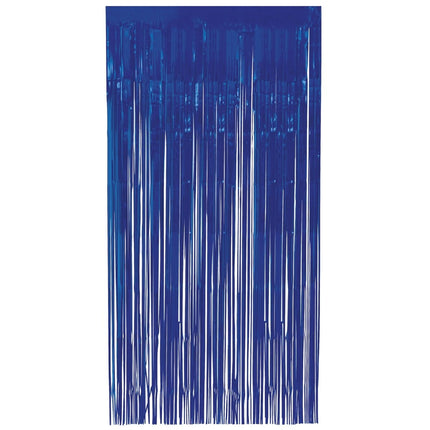 Donkerblauwe Deurgordijnen - Partywinkel