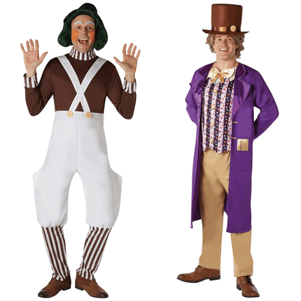 Sjakie en de chocoladefabriek Kostuums Heren - Partywinkel