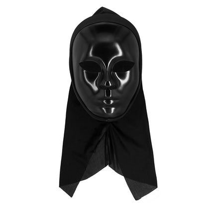 Máscara Mimo con capucha negra