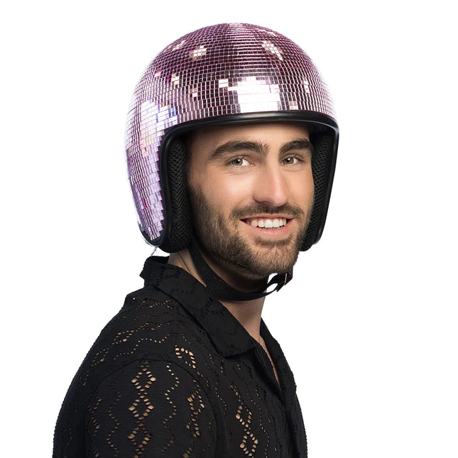 Casco Disco 70S Rosa