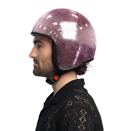 Casco Disco 70S Rosa