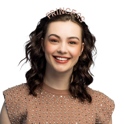 Diadema de metal 'Princesa