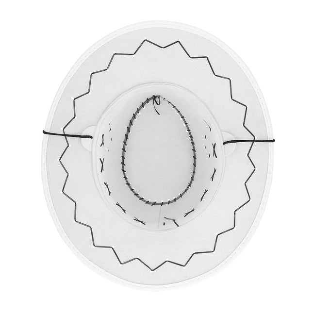 Sombrero vaquero Savannah blanco