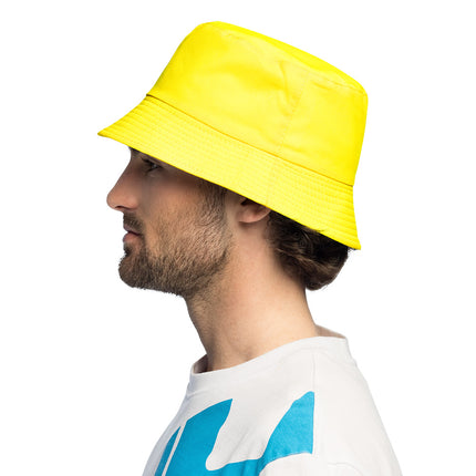 Gorro Rave amarillo neón