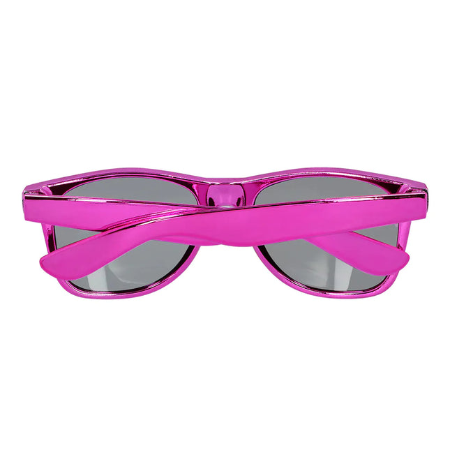 Gafas de sol rosa brillo
