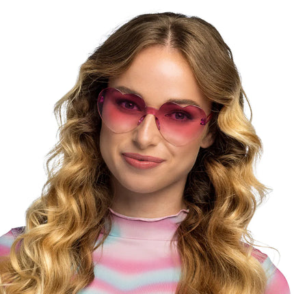 Fiesta brile Festival corazones rosa