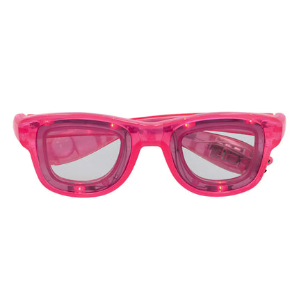 Gafas de fiesta LED Blink rosa