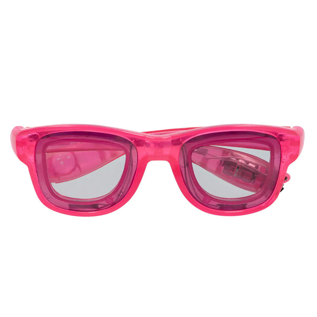 Gafas de fiesta LED Blink rosa