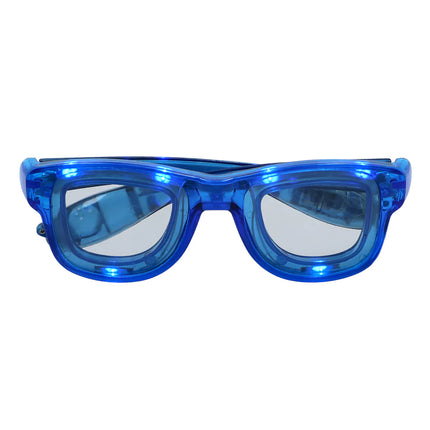 Gafas de fiesta LED Parpadean en azul