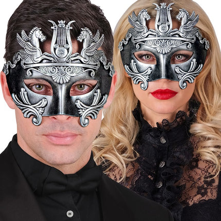 MÁSCARA OCULAR GRIEGA/ROMANA PLATA