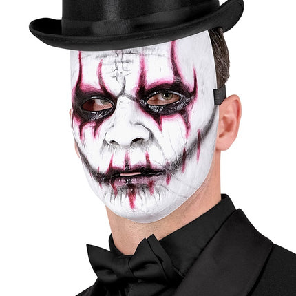 Máscara Joker Blanco Maligno