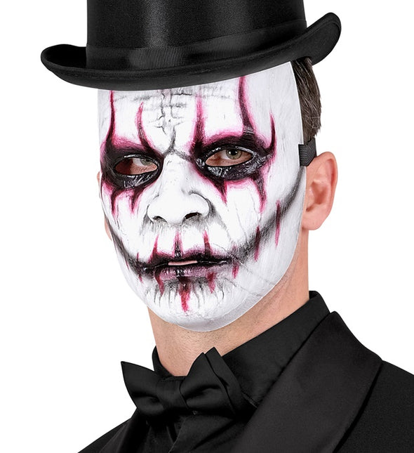 Máscara Joker Blanco Maligno