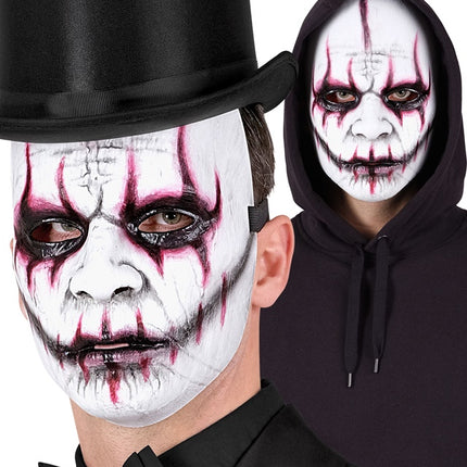 Máscara Joker Blanco Maligno
