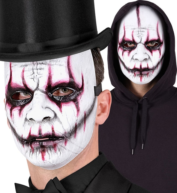 Máscara Joker Blanco Maligno