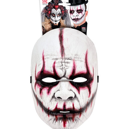 Máscara Joker Blanco Maligno