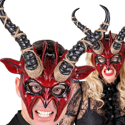 Máscara de Halloween Chamán Diablo