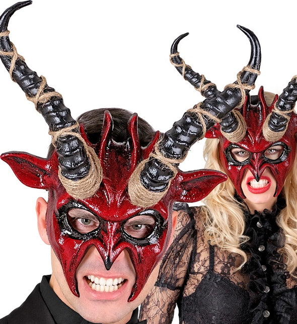 Máscara de Halloween Chamán Diablo
