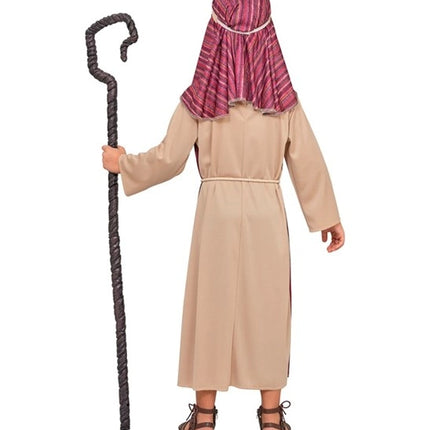 Traje rojo de pastor para niño