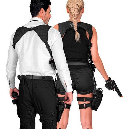 Funda Pata Derecha Negra Tactical Uni