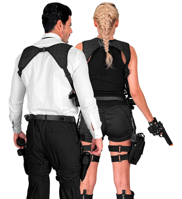 Funda Pata Derecha Negra Tactical Uni