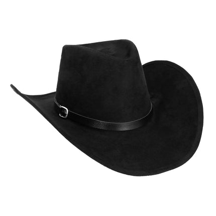 Sombrero vaquero Bronco negro