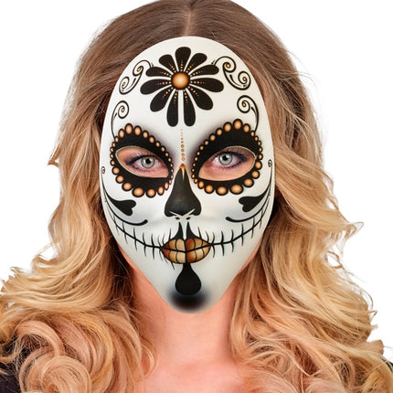 Máscara Día De Los Muertos Mujer