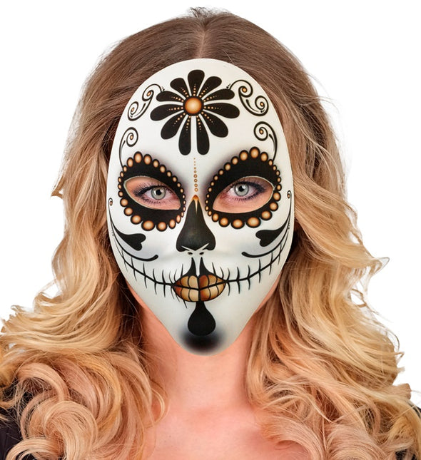 Máscara Día De Los Muertos Mujer