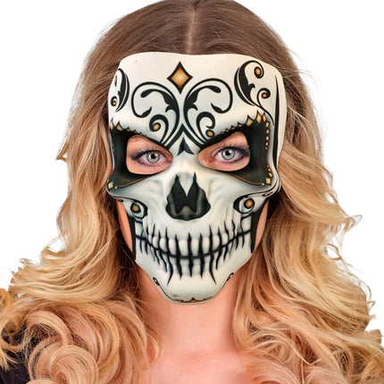 Máscara Día de Los Muertos