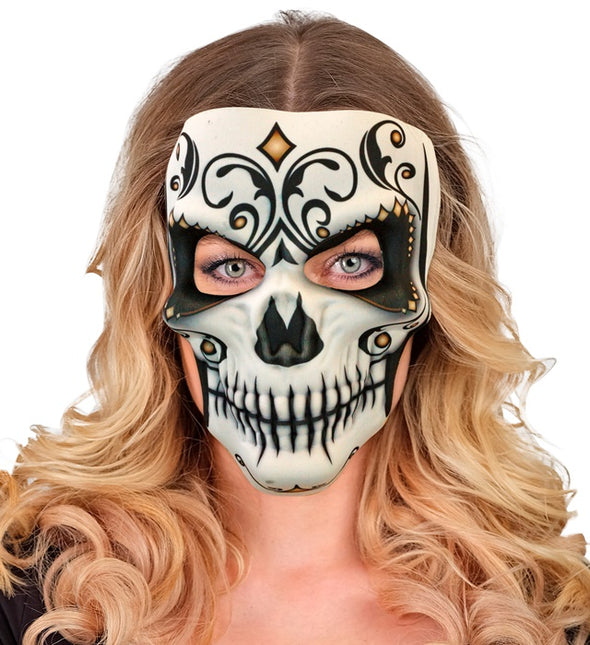 Máscara Día de Los Muertos