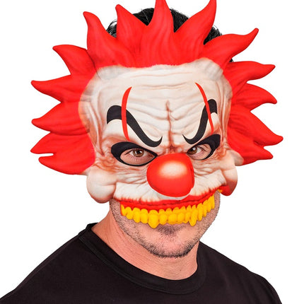 MÁSCARA SIN BARBILLA PAYASO ASESINO