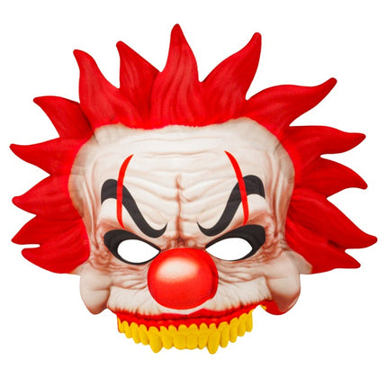 MÁSCARA SIN BARBILLA PAYASO ASESINO