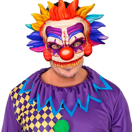 Máscara sin barbilla Payaso asesino