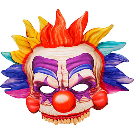 Máscara sin barbilla Payaso asesino