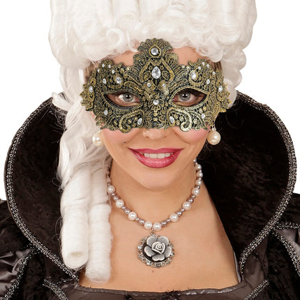 MÁSCARA DE OJOS TEATRO ORO