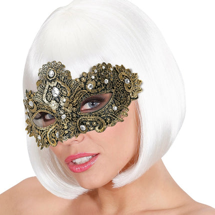 MÁSCARA DE OJOS TEATRO ORO